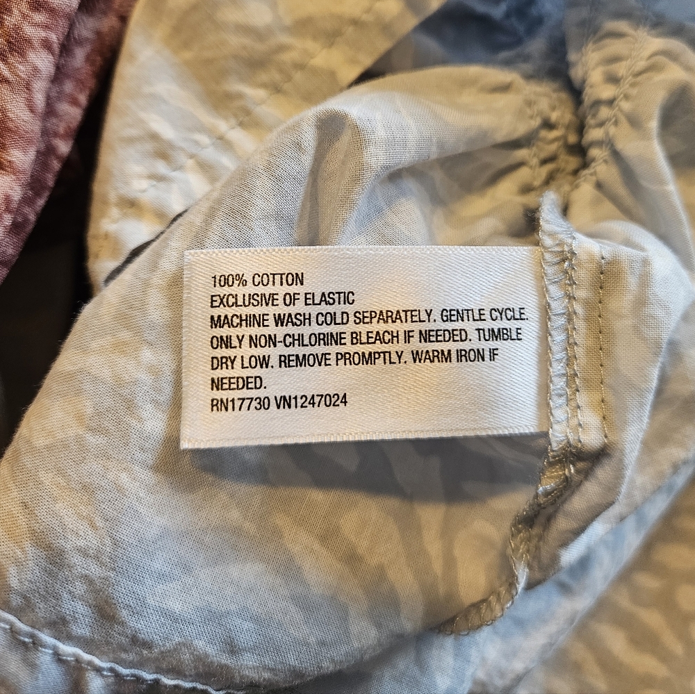 Universal Thread Light Blue Patterned Blouse - Picture 5 of 5